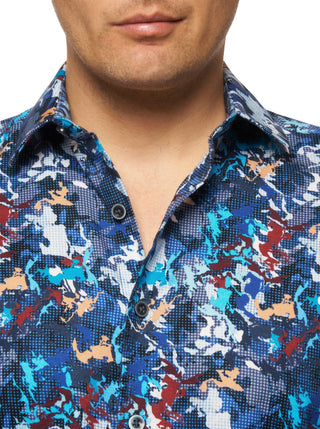 Robert Graham - Chemise Fracture - LE CAPITAINE D'A BORD